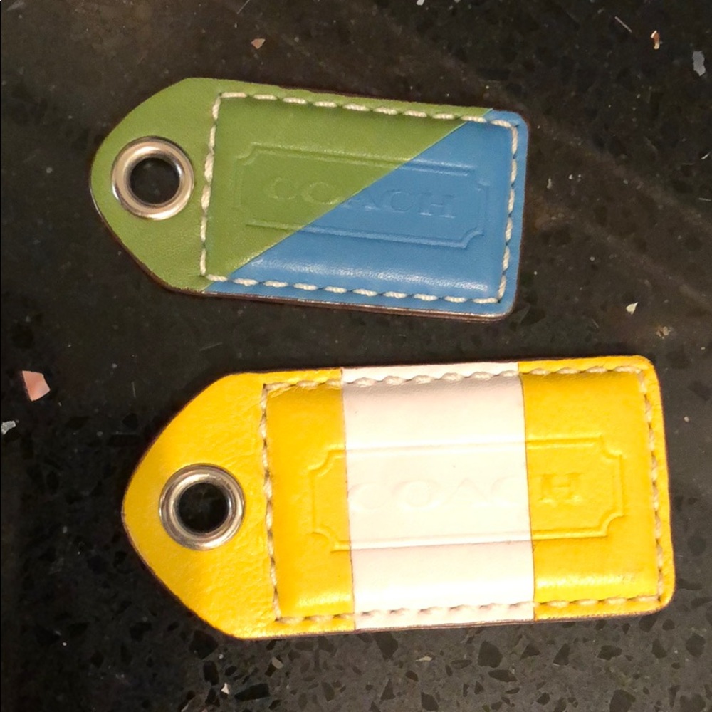 Coach tags
